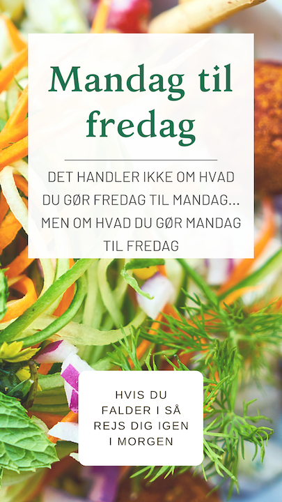 Slank nu - Det handler om Mandag til fredag